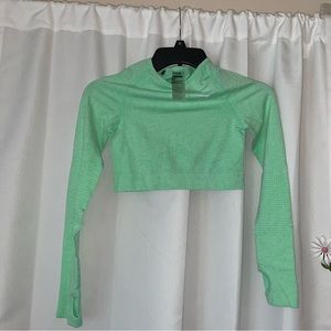 GYMSHARK crop long sleeves